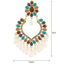 Water Drop Indian Earrings